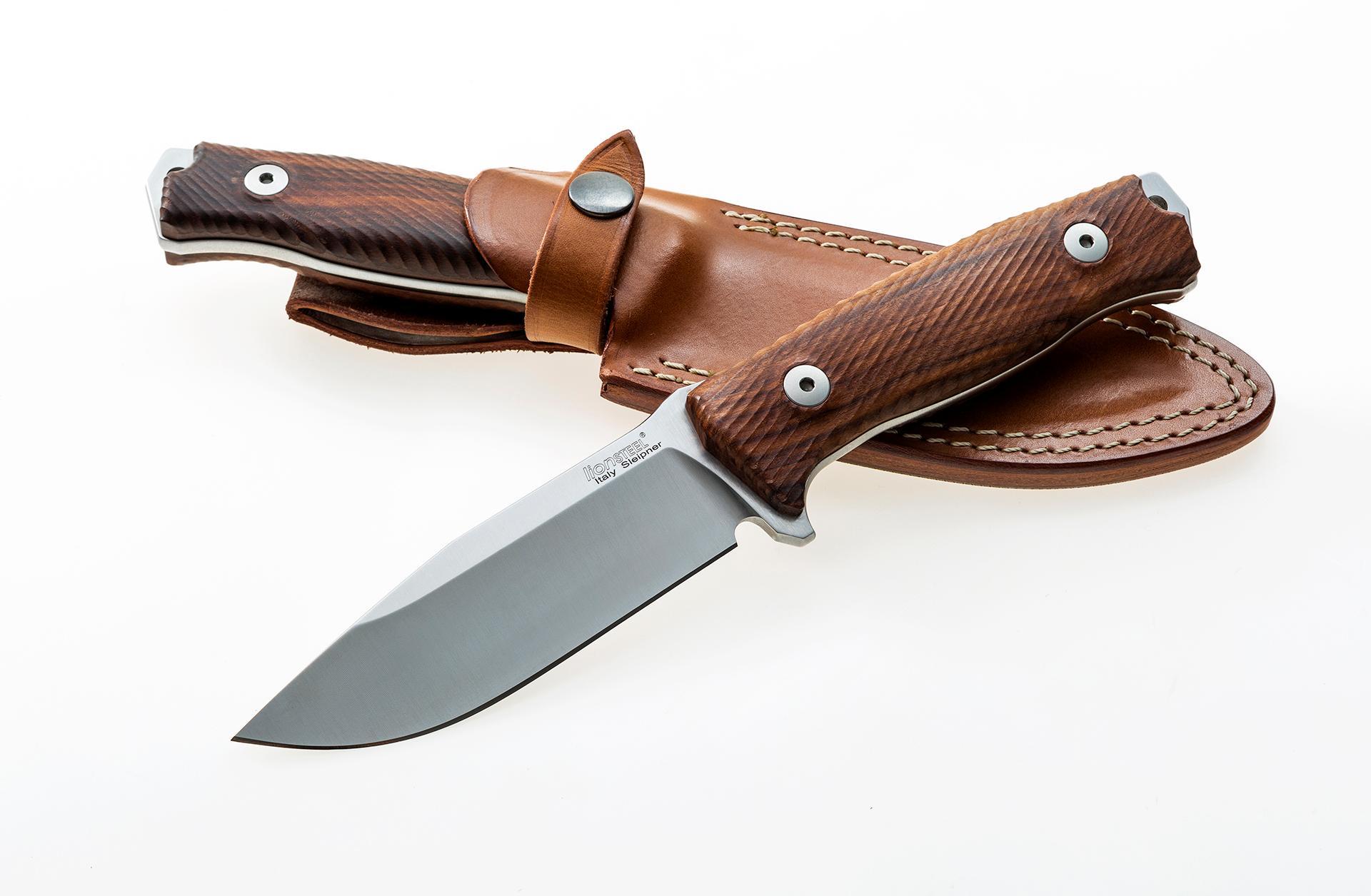 Нож Lionsteel M5 ST, сталь Sleipner, рукоять палисандр - фото 5