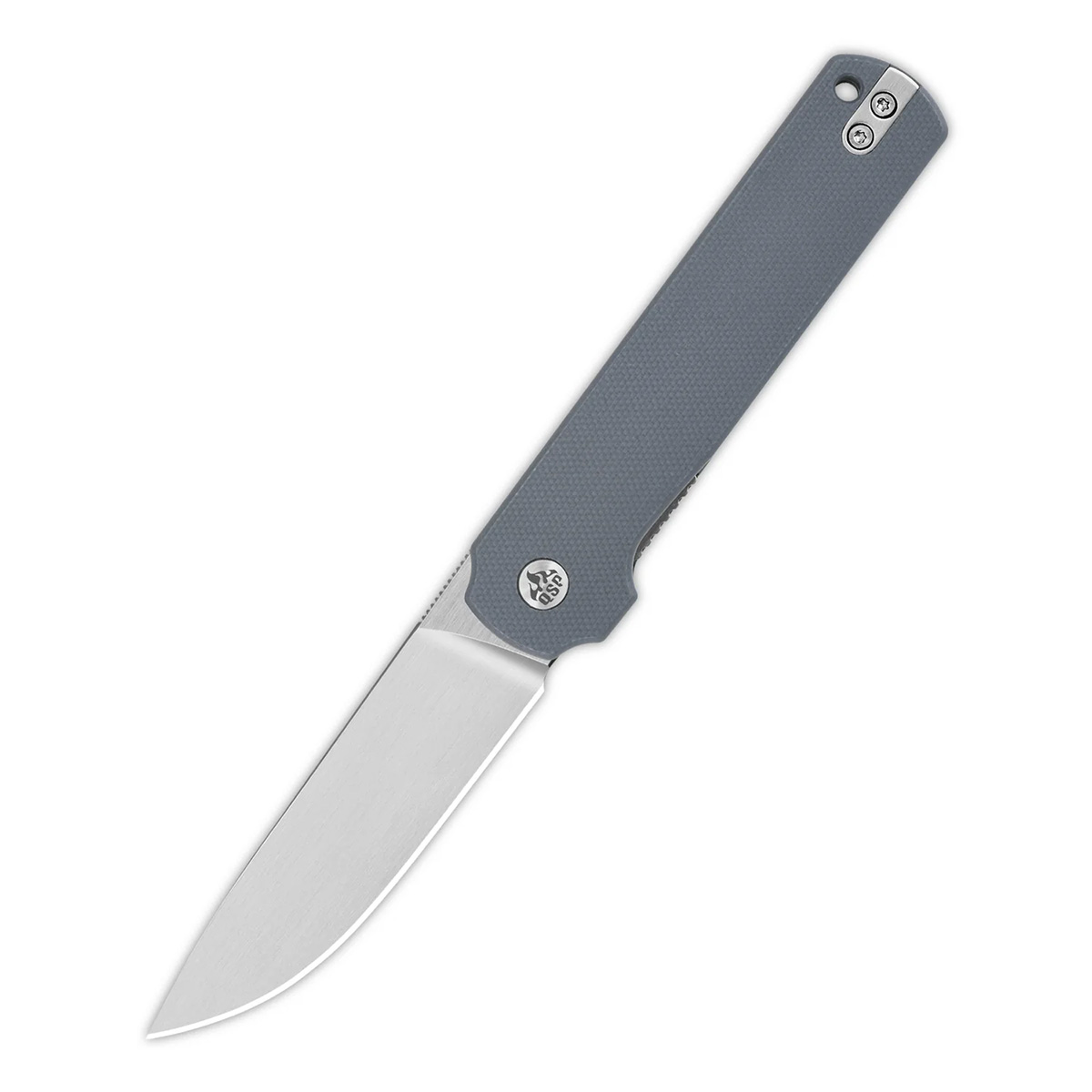 Складной нож QSP Lark, сталь Sandvik 14C28N, рукоять G10, серый