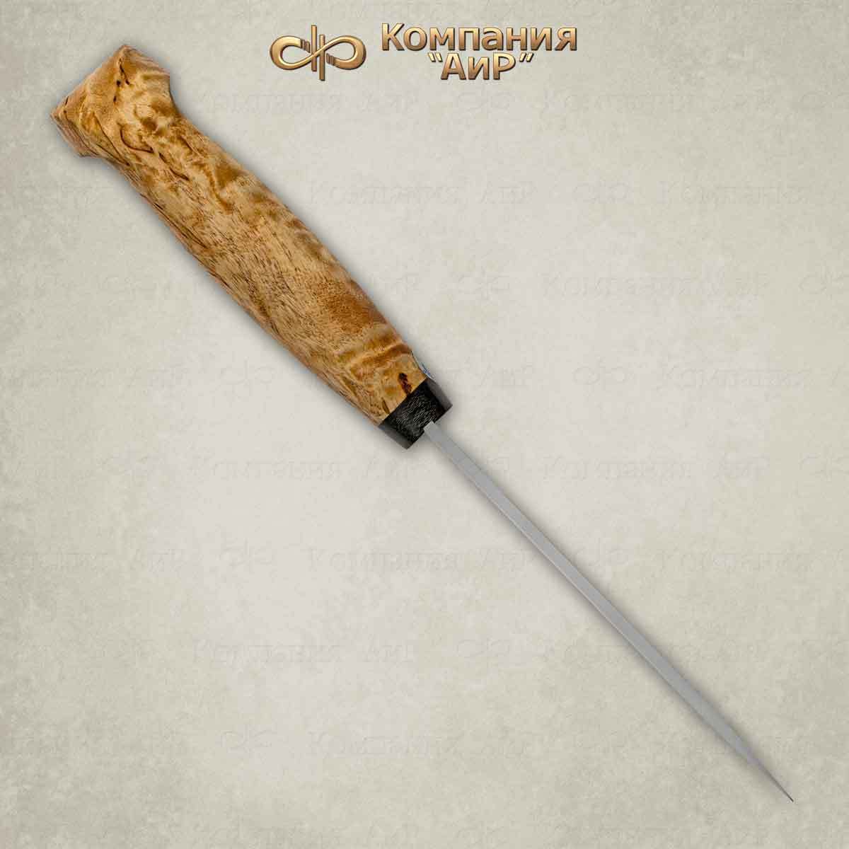 Нож АиР Финка Лаппи, сталь К-340, рукоять карельская береза - фото 3