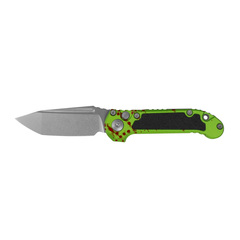 Фото Автоматический нож Microtech LUDT Gen III Zombie T/E, сталь M390MK, рукоять алюминий, зеленый