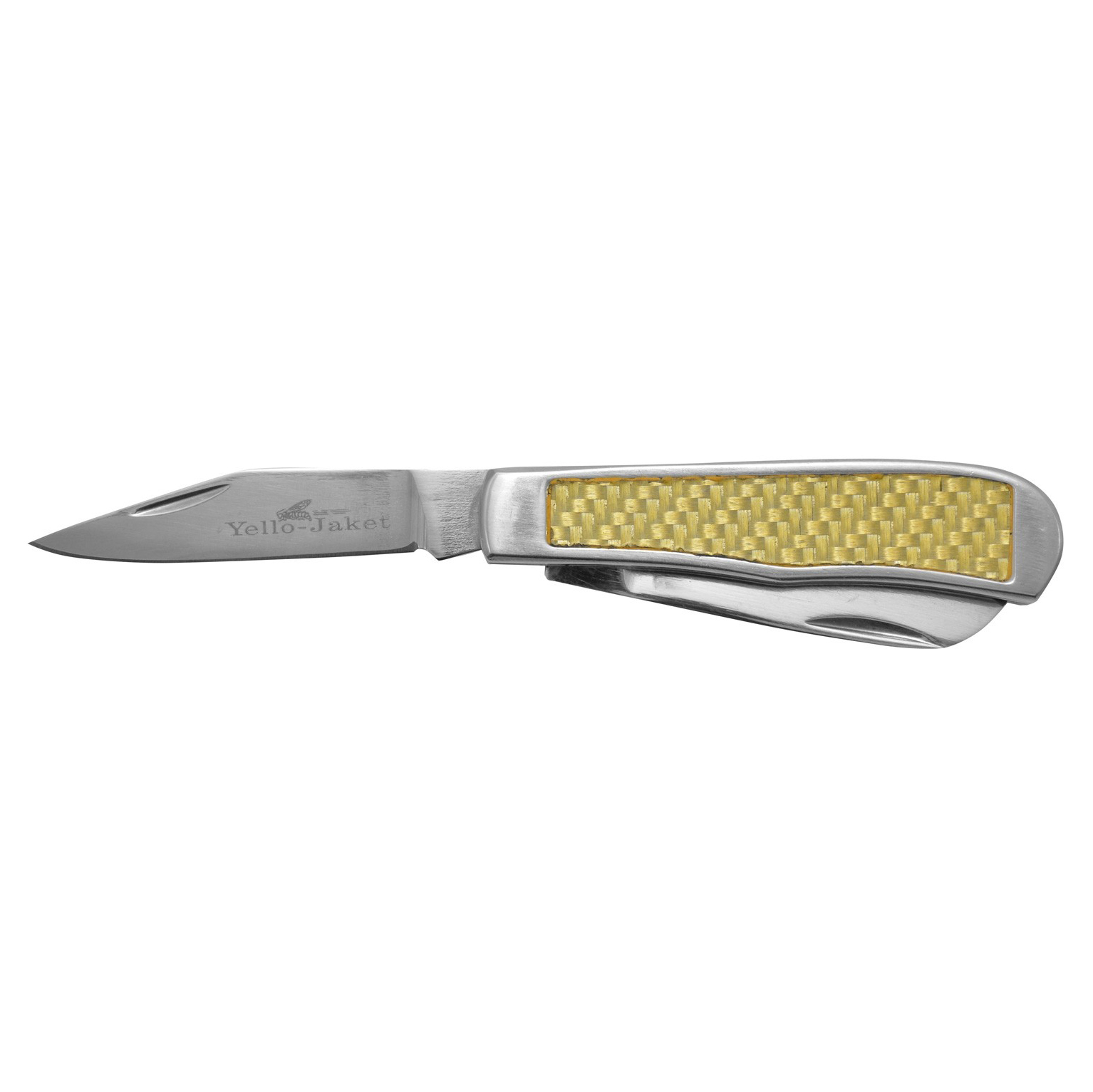 Нож складной Camillus Yello-Jaket 2-Blade Trapper, сталь AUS-8, рукоять Carbon Fiber, сталь от Ножиков