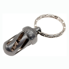 Фото Брелок-капсула с игральными кубиками Acorn Dice Bronze Titanium, Lion Steel, Нержавеющая сталь AISI 440, бронза, L/DD TiBr