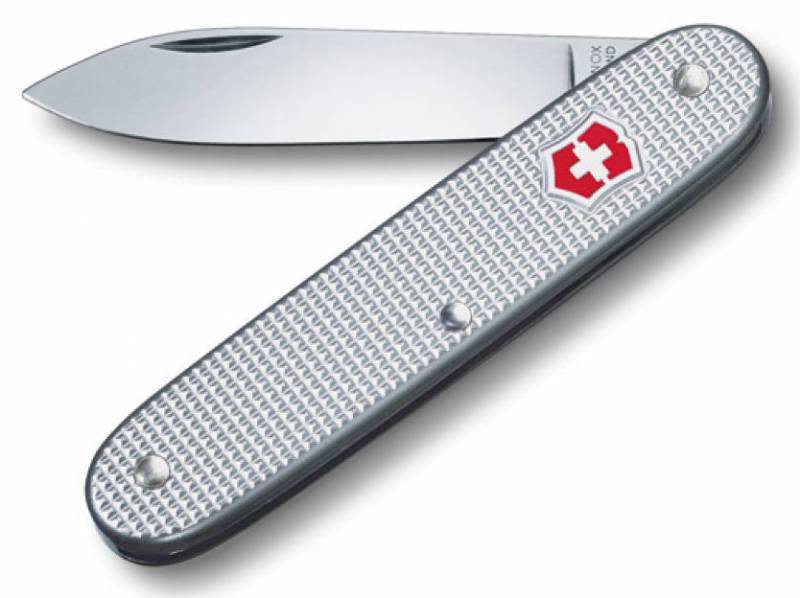 Нож перочинный Victorinox Pioneer 0.8000.26 93мм 1 функция алюминиевая рукоять серебристый
