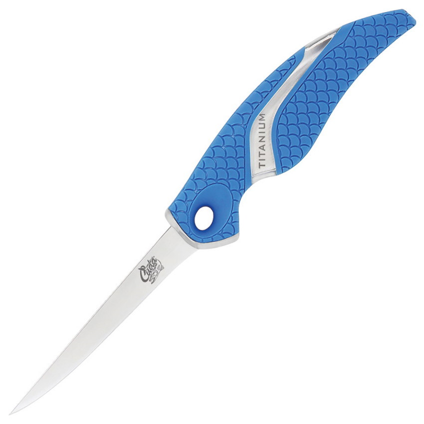 Рыбацкий нож с фиксированным клинком Cuda 4, сталь 1. 4116, рукоять ABS пластик