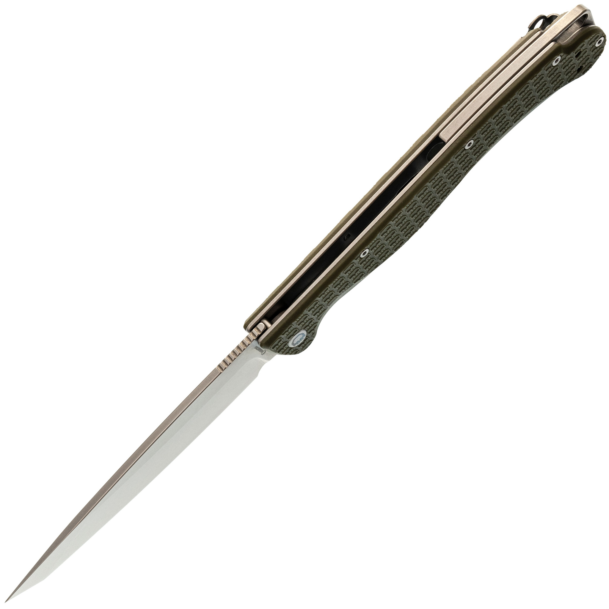 Складной нож Dagger Shogun Olive DL, сталь 8cr14mov, рукоять FRN - фото 2