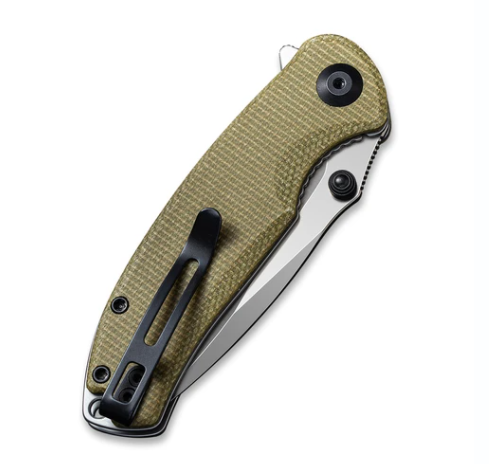 фото Складной нож civivi pintail, сталь cpm s35vn, olive micarta