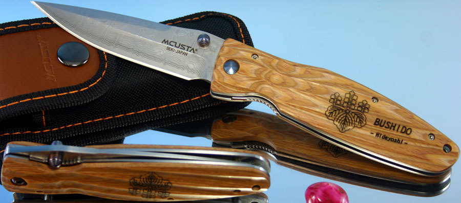 Складной нож Mcusta MC-0182D, VG-10, дерево