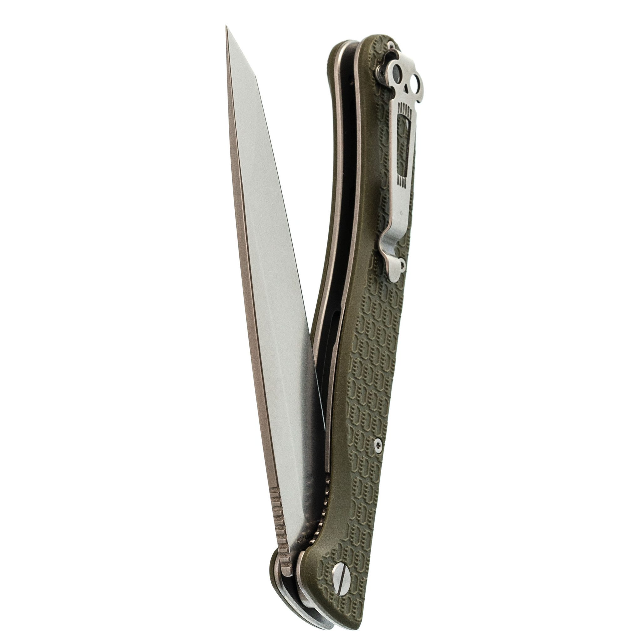 Складной нож Dagger Shogun Olive DL, сталь 8cr14mov, рукоять FRN - фото 5