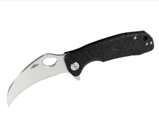 Складной нож Honey Badger Сlaw, сталь D2, рукоять GRN, черный - фото 1