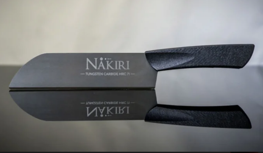 Кухонный нож Sandrin Nakiri, сталь tungsten carbide, рукоять PA11