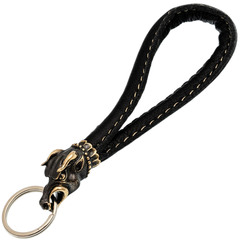 Фото Брелок Бык, бронза