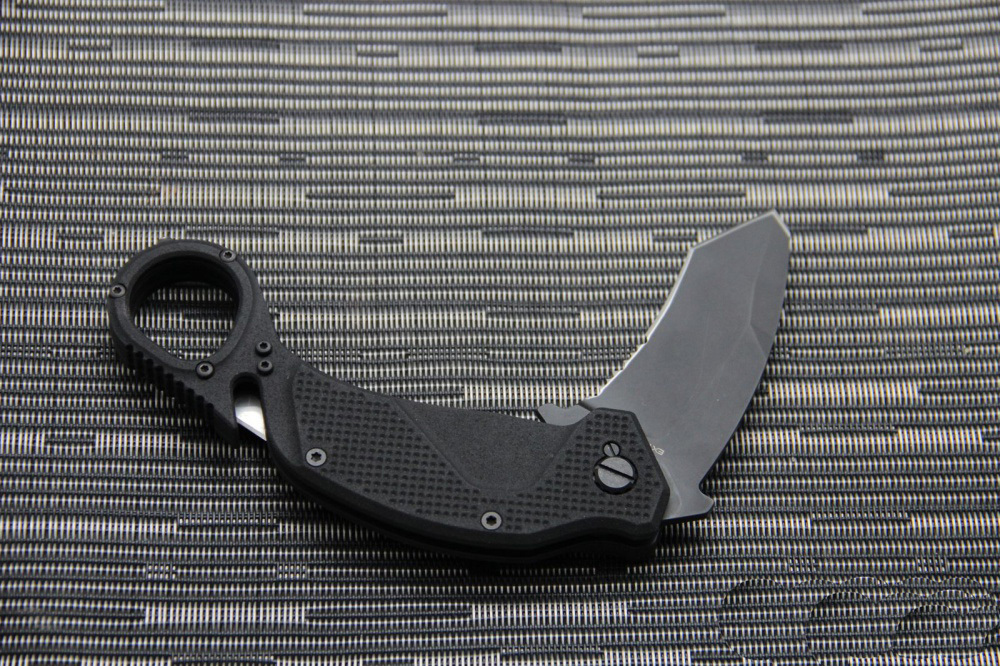 Складной нож Extrema Ratio Nightmare Black, сталь Bhler N690, рукоять черный антикородал (алюминиевый сплав) - фото 6