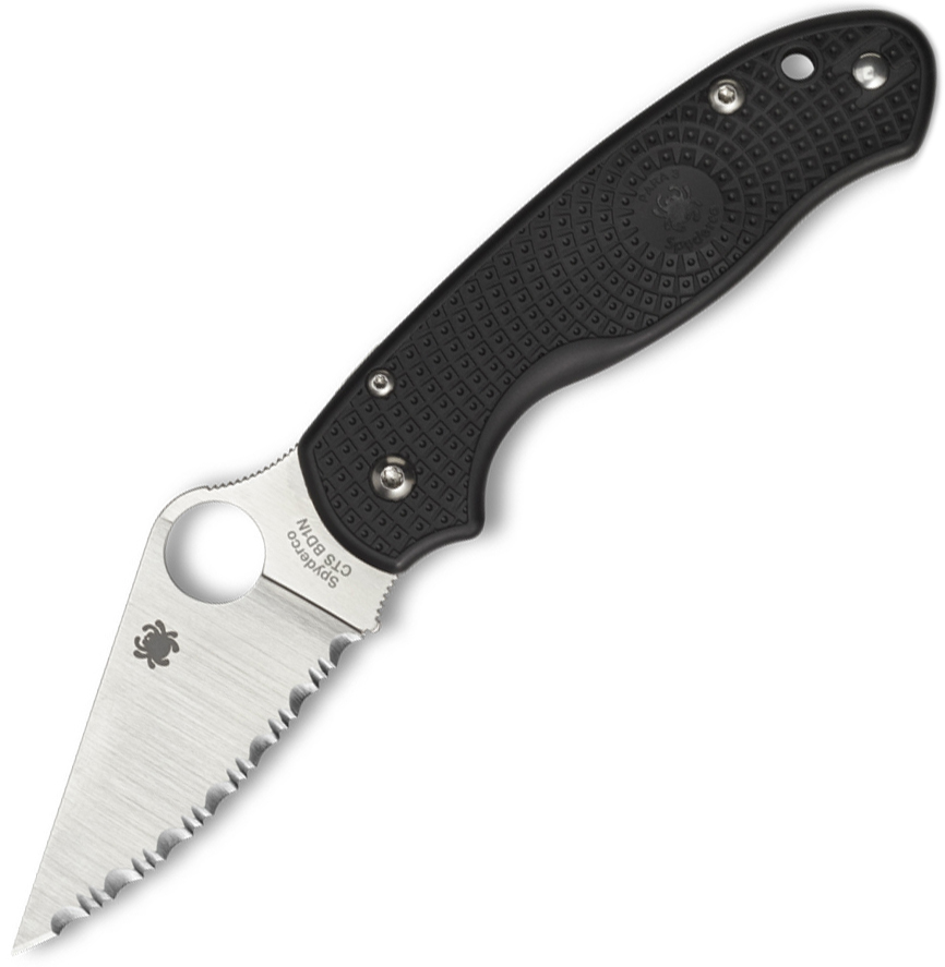 Складной нож Spyderco Para 3 223SBK, сталь CTS-BD1, рукоять термопластик, чёрный - фото 1