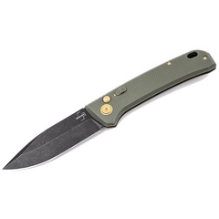 Фото Автоматический складной нож Boker FRND OD Green, сталь D2, рукоять Grivory, зеленый