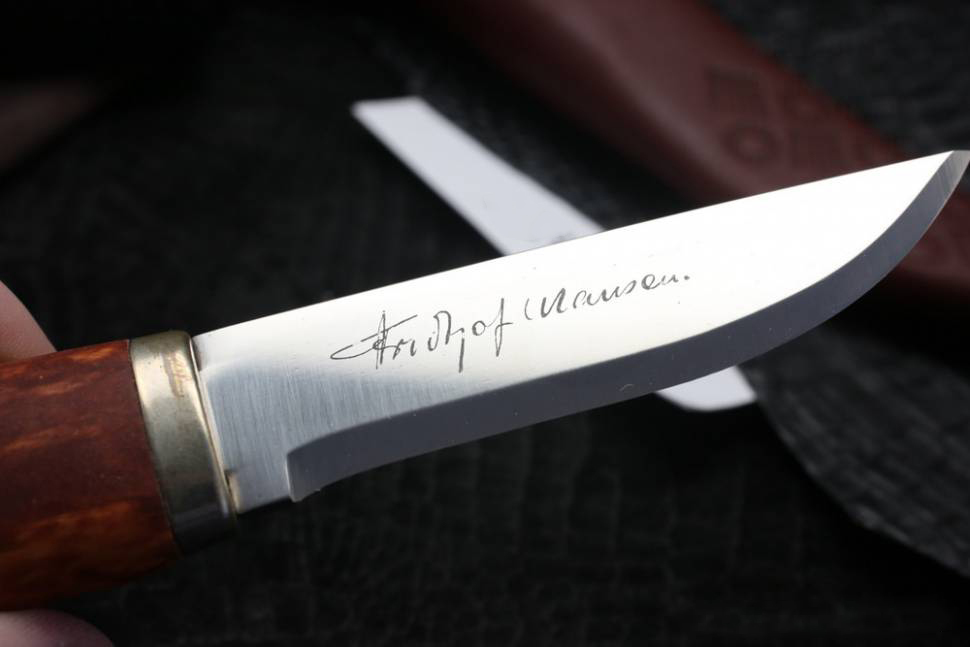 Нож с фиксированным клинком Nansen 9.5 см. - фото 4