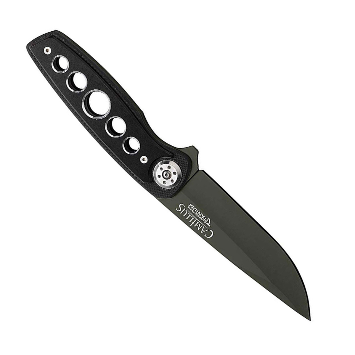 Нож с фиксированным клинком Camillus EDC, сталь AUS-8, рукоять термопластик GRN, чёрный от Ножиков
