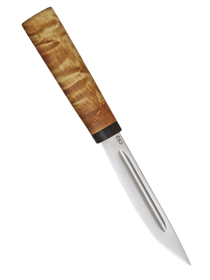 нож разделочный заноза цм карельская береза аир Нож разделочный 