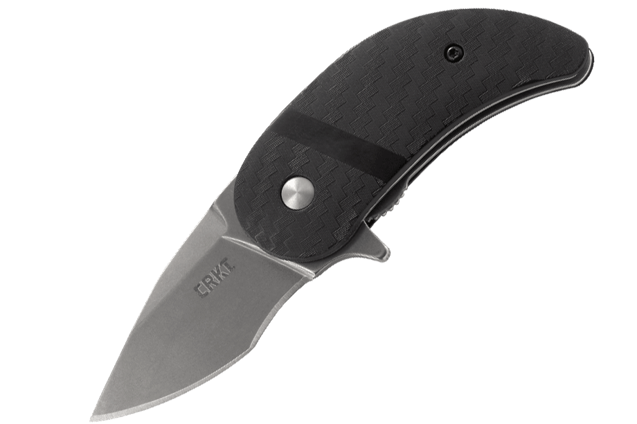 Складной нож CRKT Snicker™, сталь 420J2, рукоять термопластик GRN - фото 1