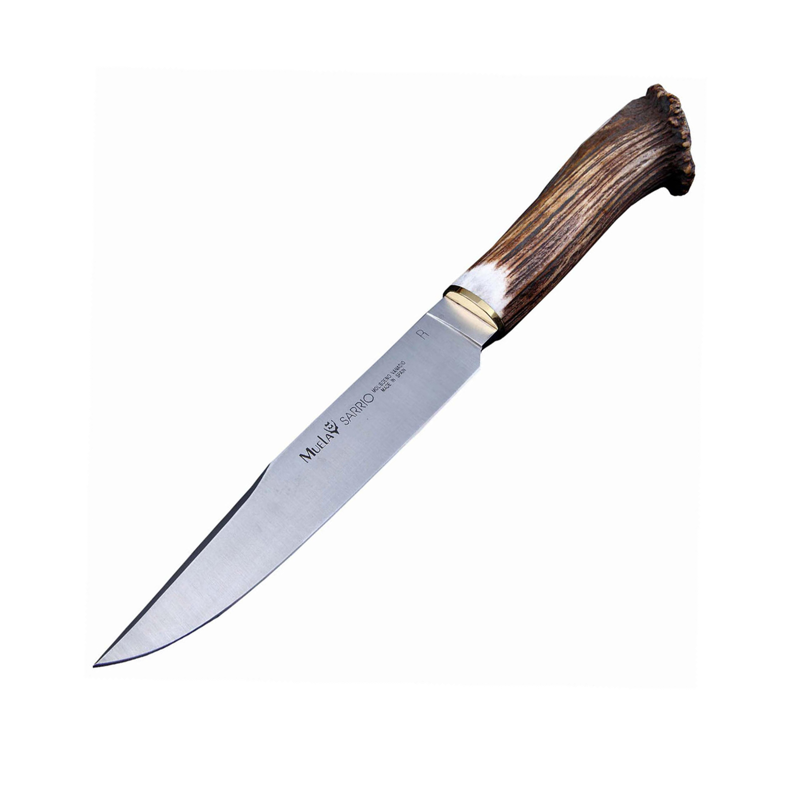 Нож с фиксированным клинком Sarrio, Stag Handle 19.5 см - фото 1