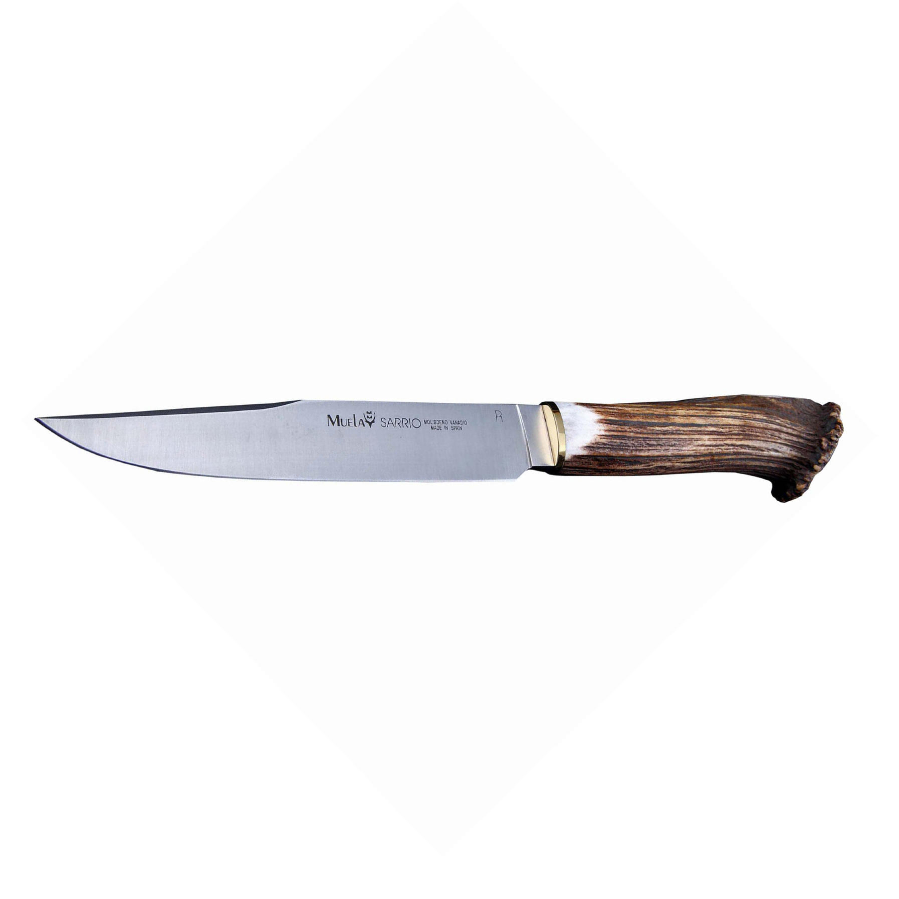 Нож с фиксированным клинком Sarrio, Stag Handle 19.5 см - фото 4