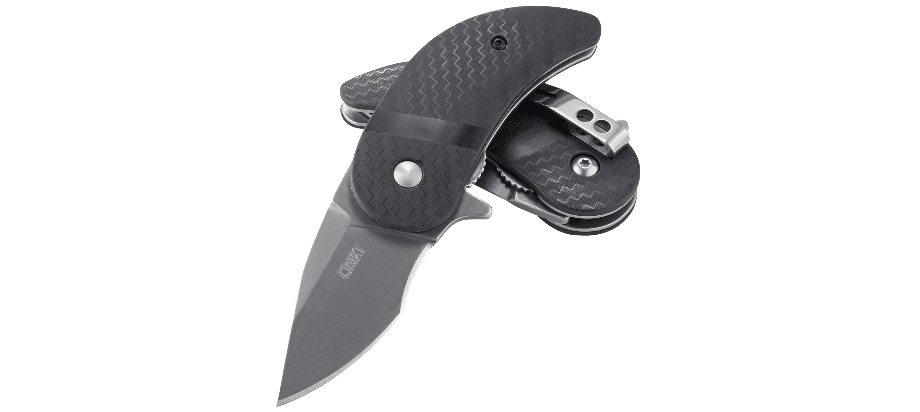 Складной нож CRKT Snicker™, сталь 420J2, рукоять термопластик GRN - фото 4