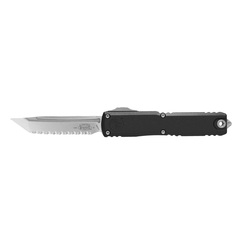 Фото Автоматический нож серрейтор Microtech Ultratech Gen IV T/E, сталь M390MK, рукоять алюминий, черный