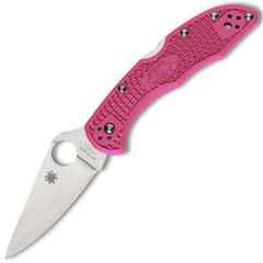 Фото Складной нож Spyderco Delica 4, сталь S30V, рукоять FRN Pink