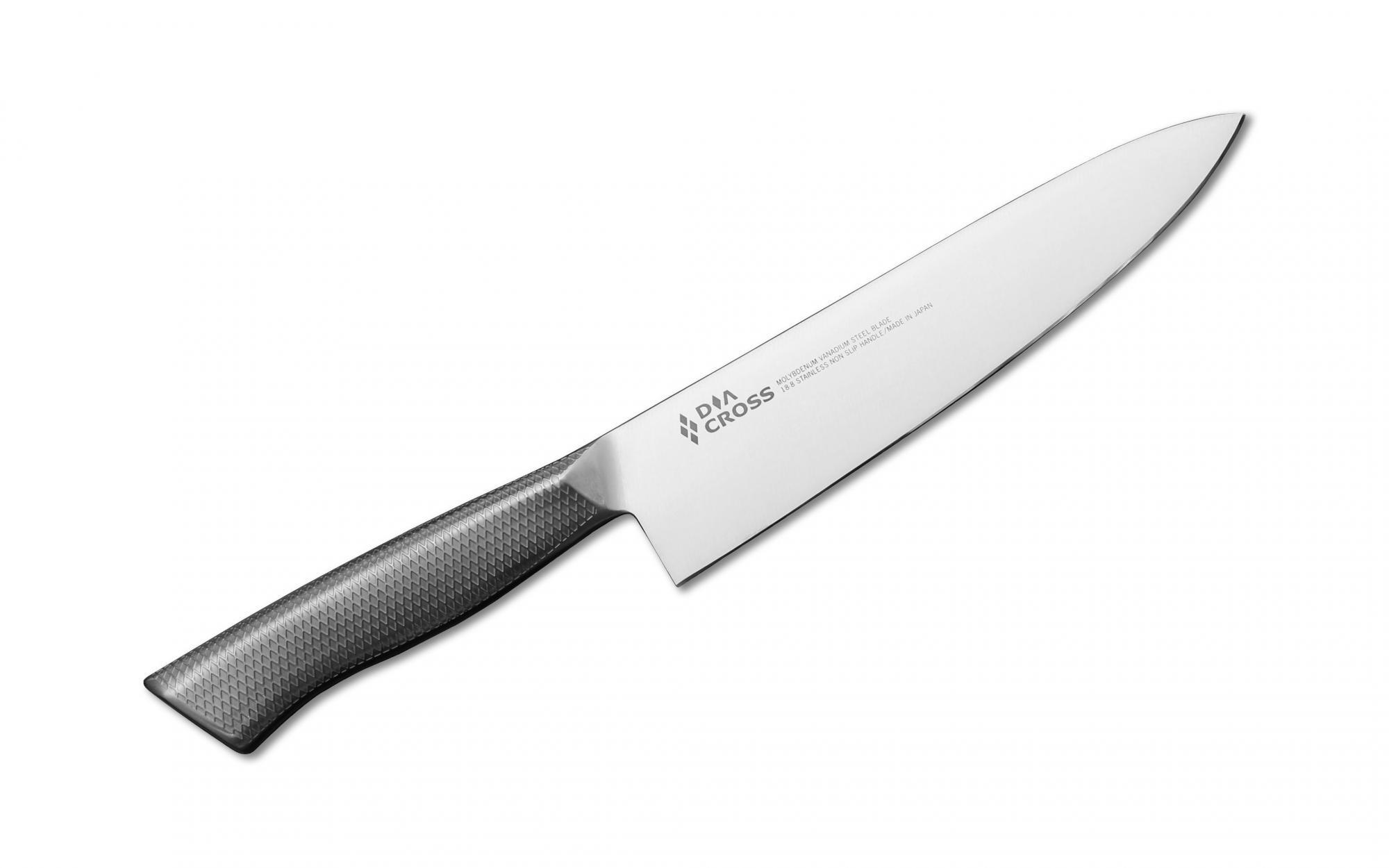 фото Нож кухонный шеф kasumi 18 см, сталь 1.4116, рукоять нержавеющая сталь