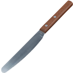 Фото Нож кухонный универсальный Kanetsune, сталь AUS-8, рукоять клён, KC-343