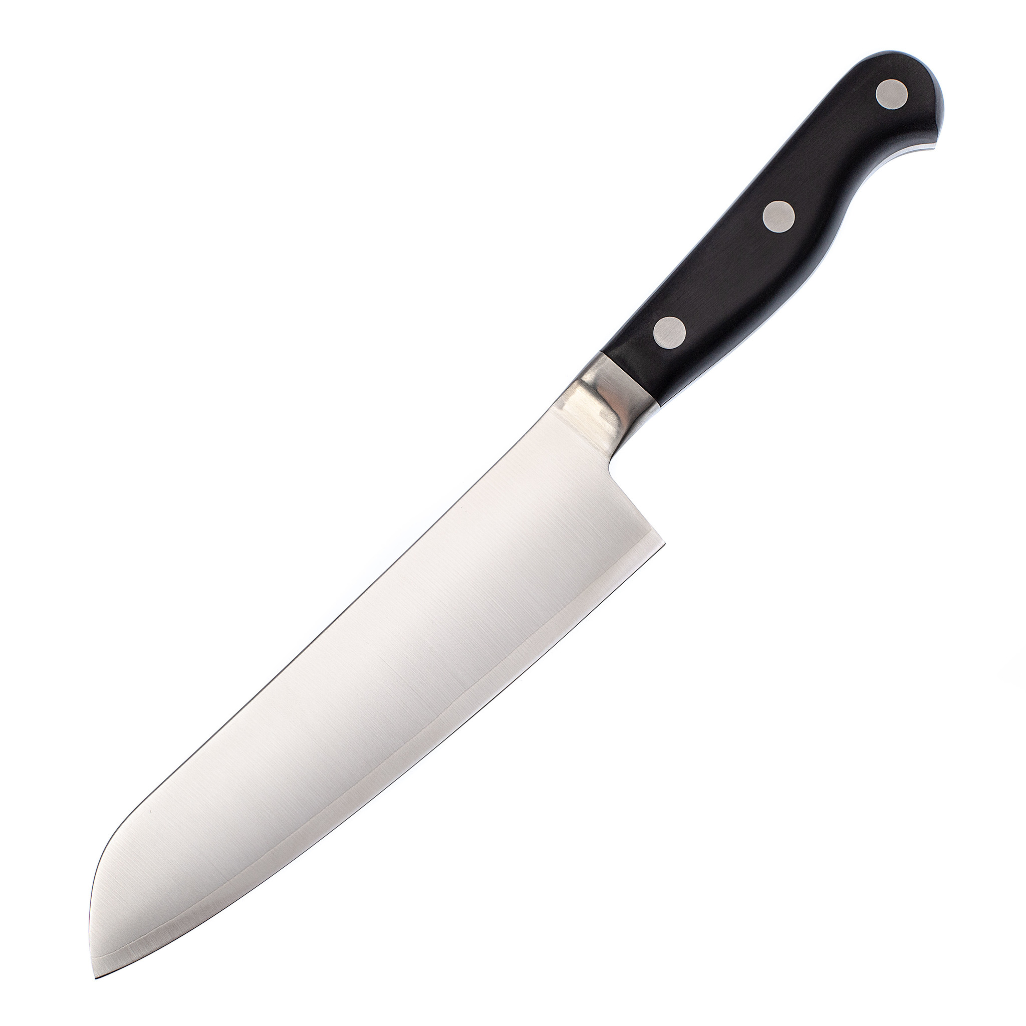 Нож кухонный Сантоку Shimomura MURATO Classic 170 мм, сталь VG-10, рукоять Pakka Wood - фото 1