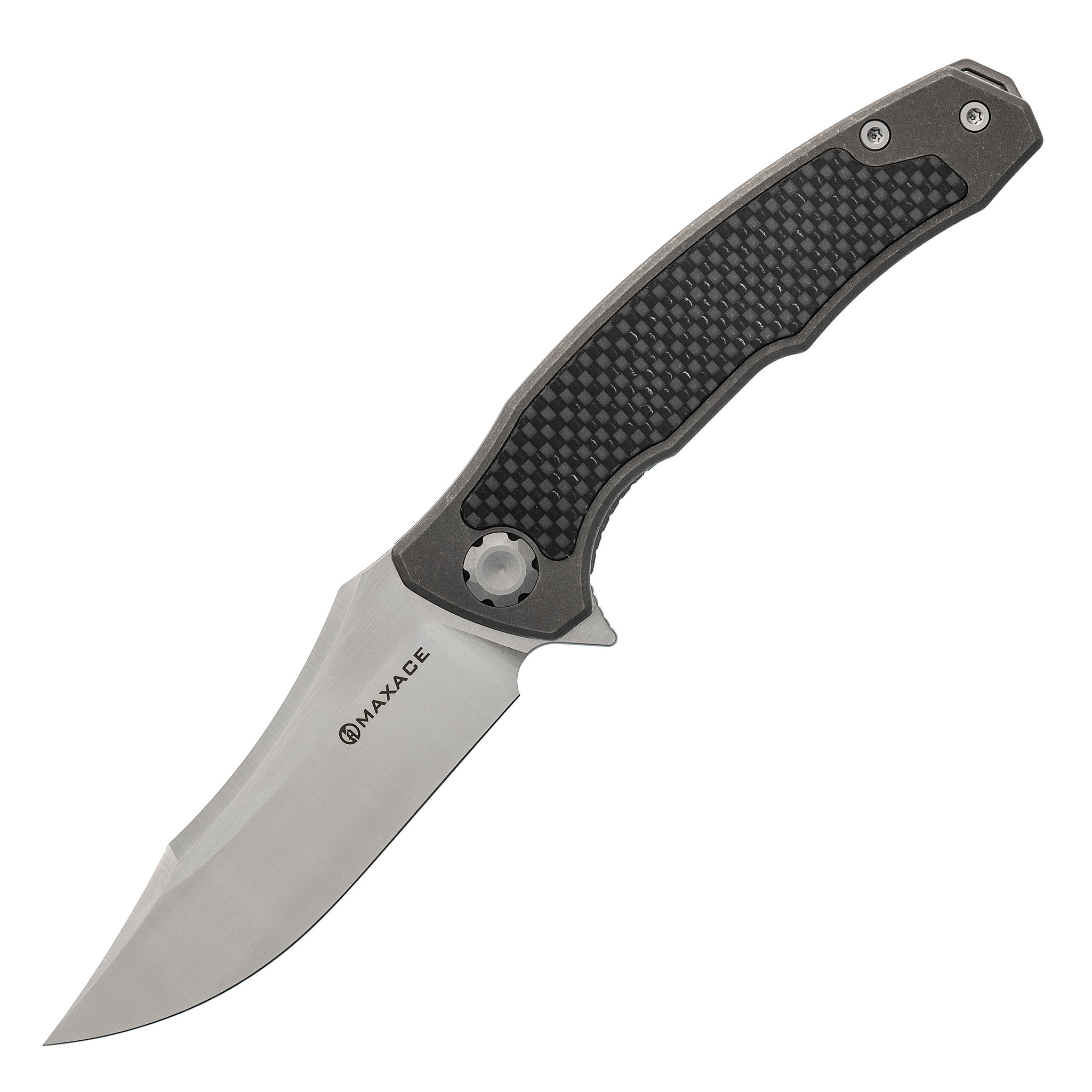 Складной нож Maxace Halictus CF, сталь M390, рукоять Carbon Fiber/Titanium