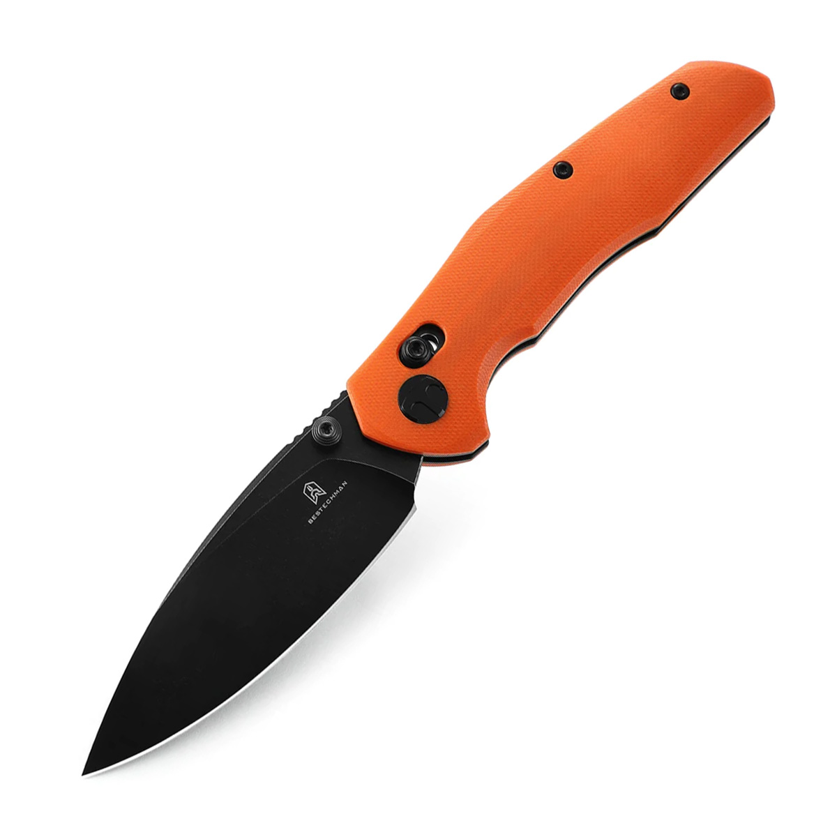 Складной нож Bestech Knives Ronan, сталь 14C28N, рукоять G10, оранжевый складной нож bestech junzi bt1809a сталь cpm s35vn рукоять титан