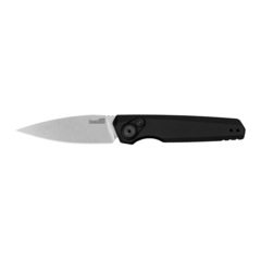 Фото Складной автоматический нож Kershaw Launch 18, сталь CPM154, рукоять алюминий, черный