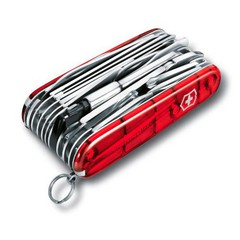 Фото Нож перочинный Victorinox SwissChamp 1.6795.XLT 91мм 50 функций красный