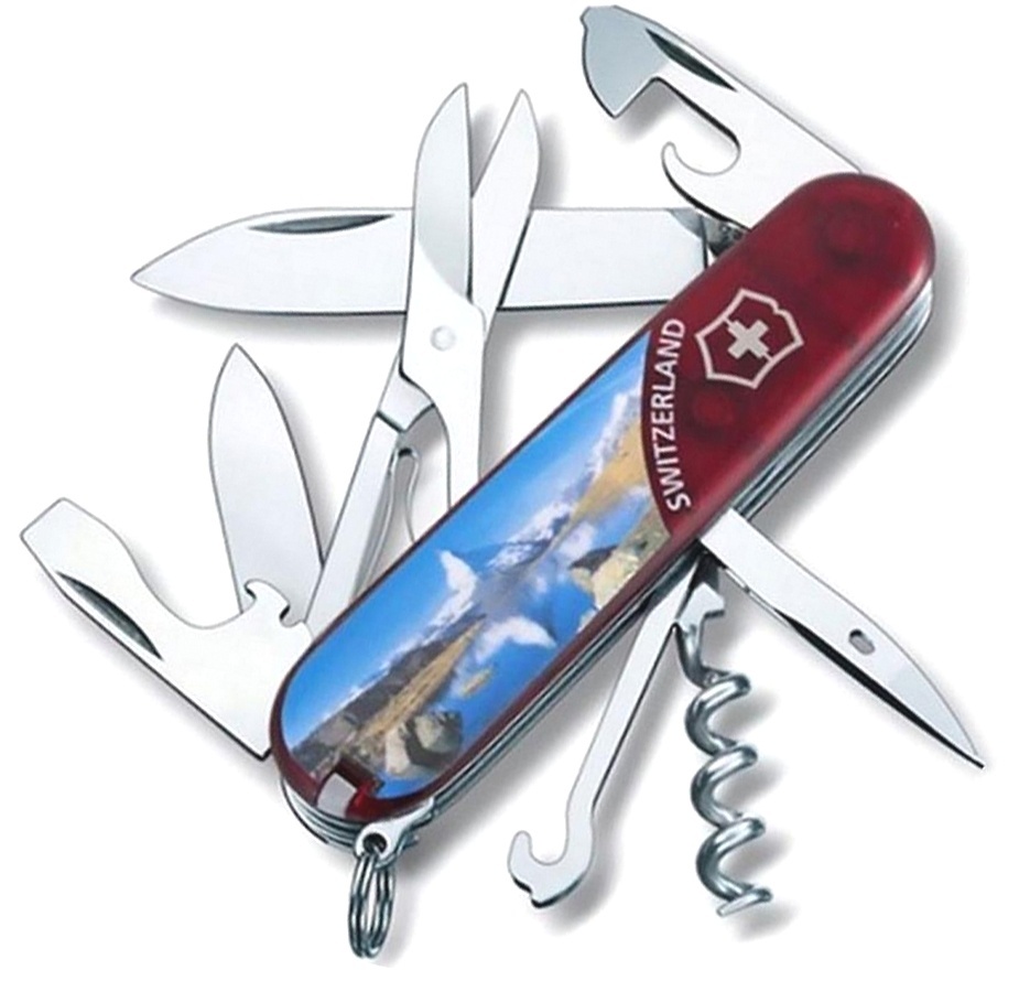 Нож перочинный Victorinox Climber Matterhorn, 91 мм, 14 функций - фото 1