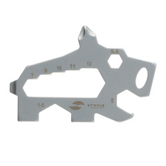 Фото Мультитул Stinger Кабан 61 x 35 мм, 5 функций, нержавеющая сталь