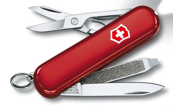 Нож перочинный Victorinox SwissLite 0.6228 58мм 7 функций красный