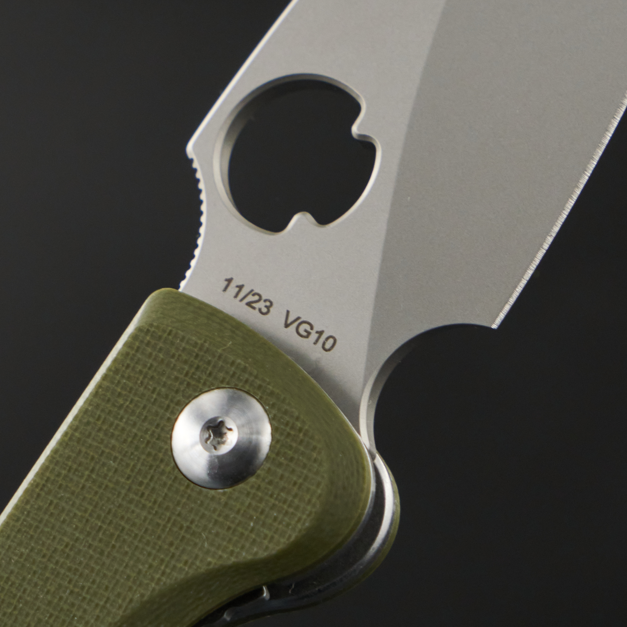 Складной нож Dagger Sting Mini Olive BB, сталь VG-10, рукоять G10 - фото 6