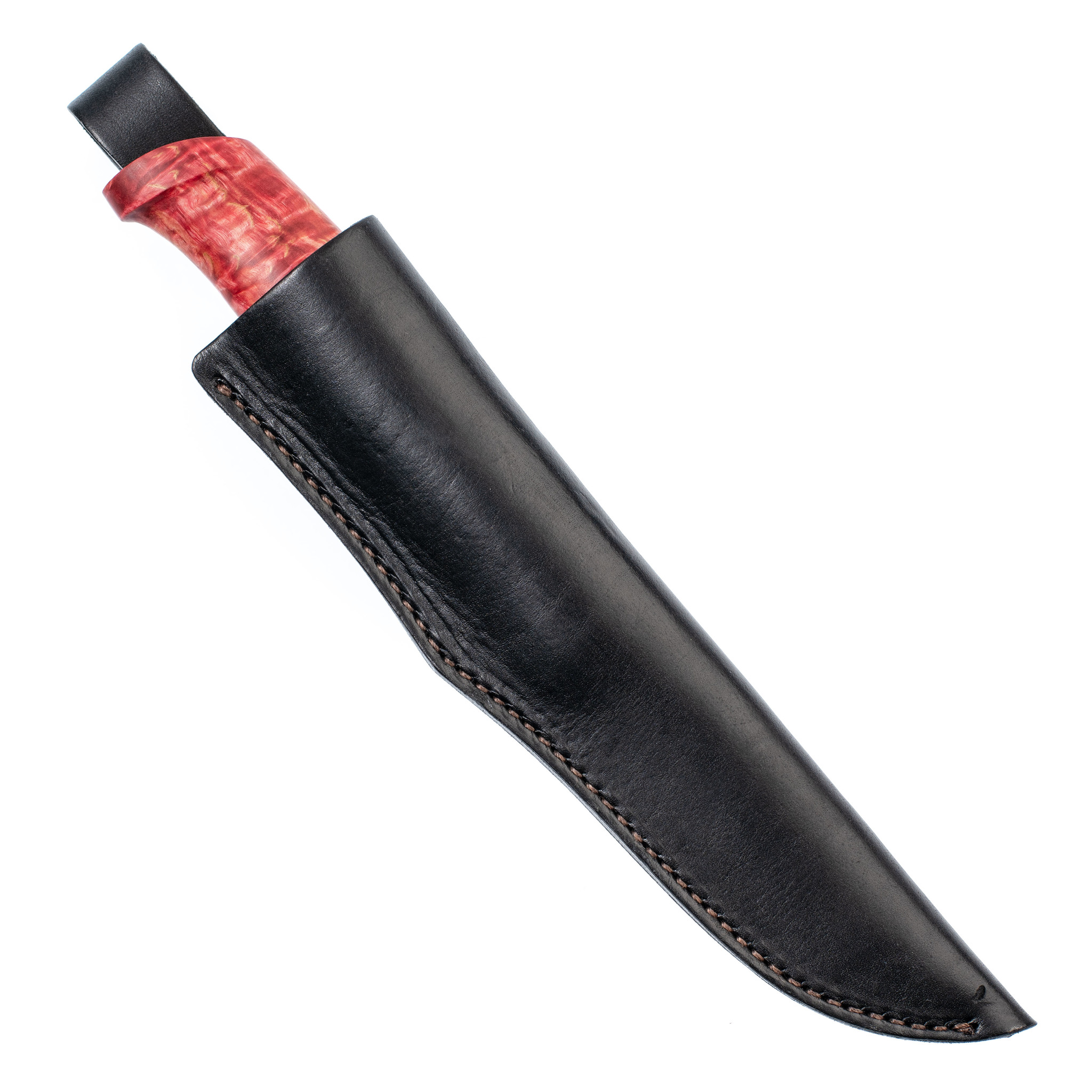 Нож Барбус, сталь K110, карельская береза красная - фото 6