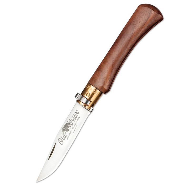 Складной нож Antonini Old Bear® Walnut L, сталь Hardened Aisi 420, рукоять орех