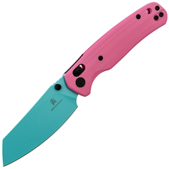 Фото Складной нож Bestechman Cicada's Wing, сталь 10Cr15MoV, рукоять G10, розовый