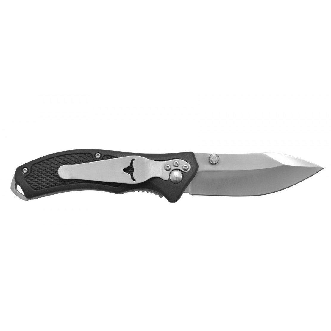 Складной нож Camillus Western Blactrax, сталь 420 Stainless Steel, рукоять термопластик FRN, чёрный от Ножиков