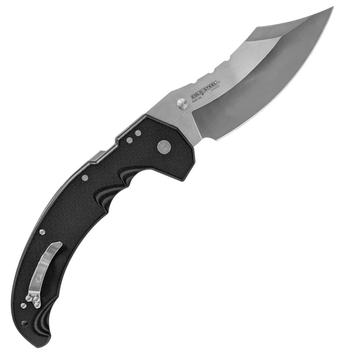 Складной нож Cold Steel Mayhem, сталь AUS-10A, рукоять G10 - фото 4