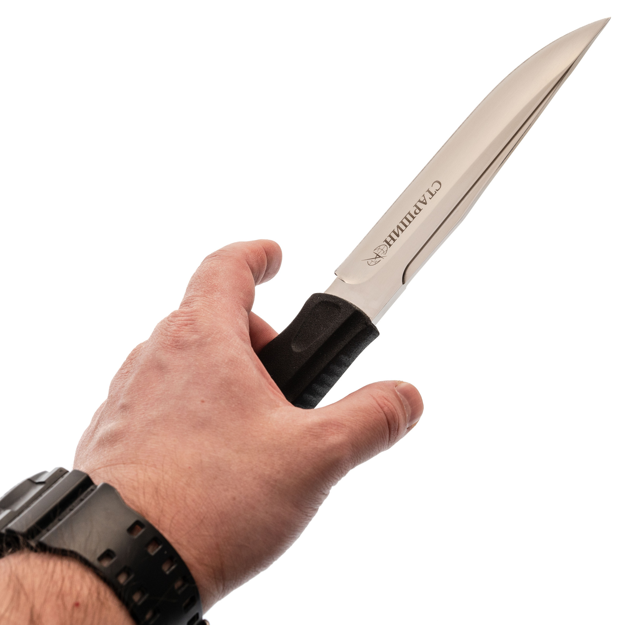 Нож Старшина VD74 с белым клинком - фото 5
