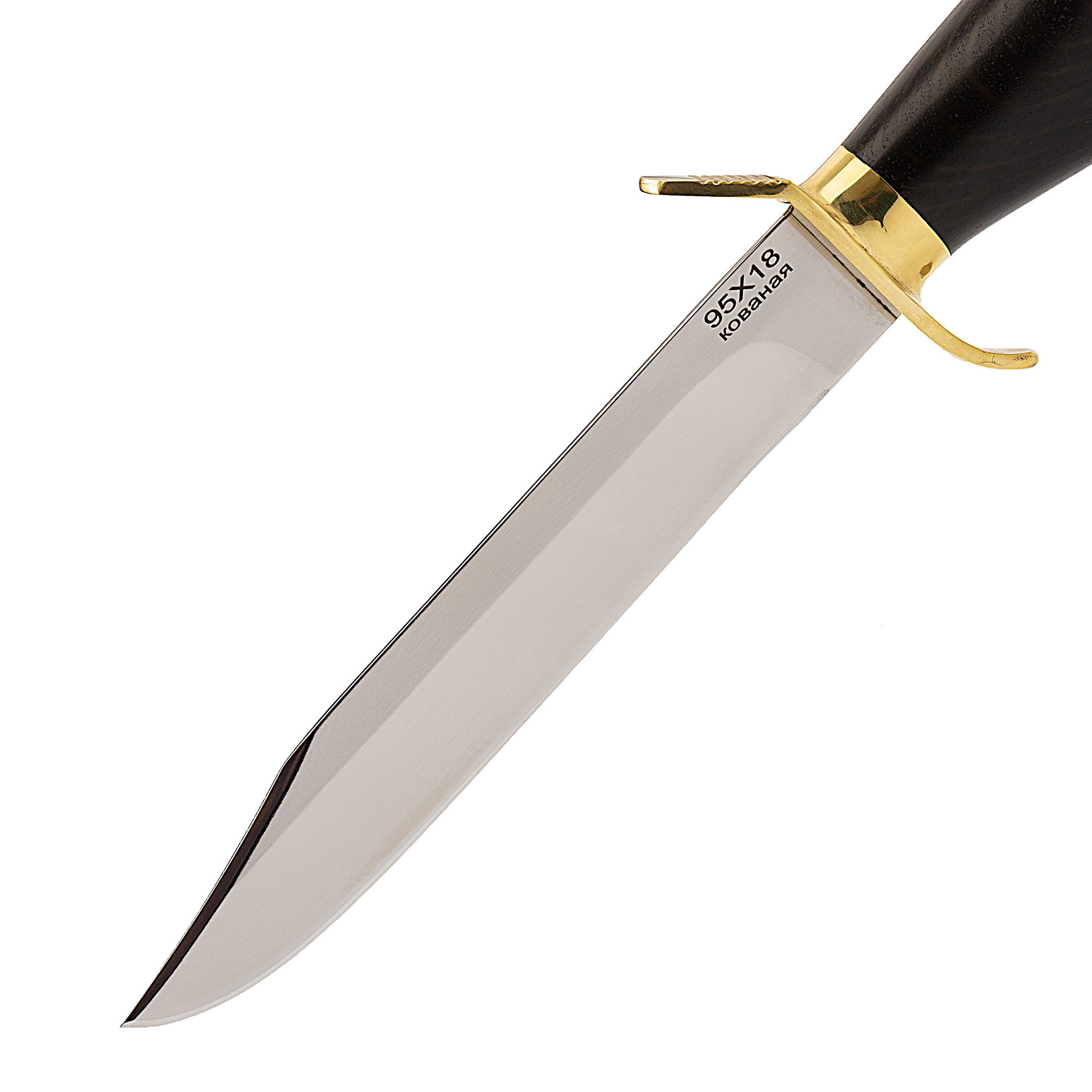 Нож Разведчика, сталь 95х18, граб - фото 2