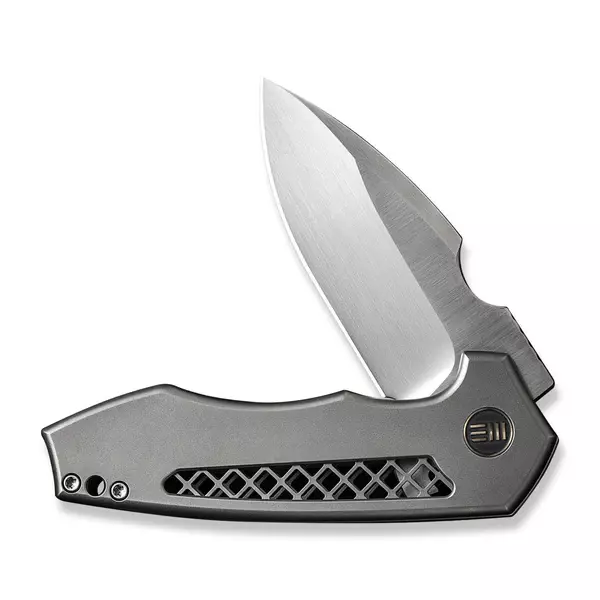 Складной нож WE Knife Harpen, сталь CPM-20CV, рукоять титан - фото 4