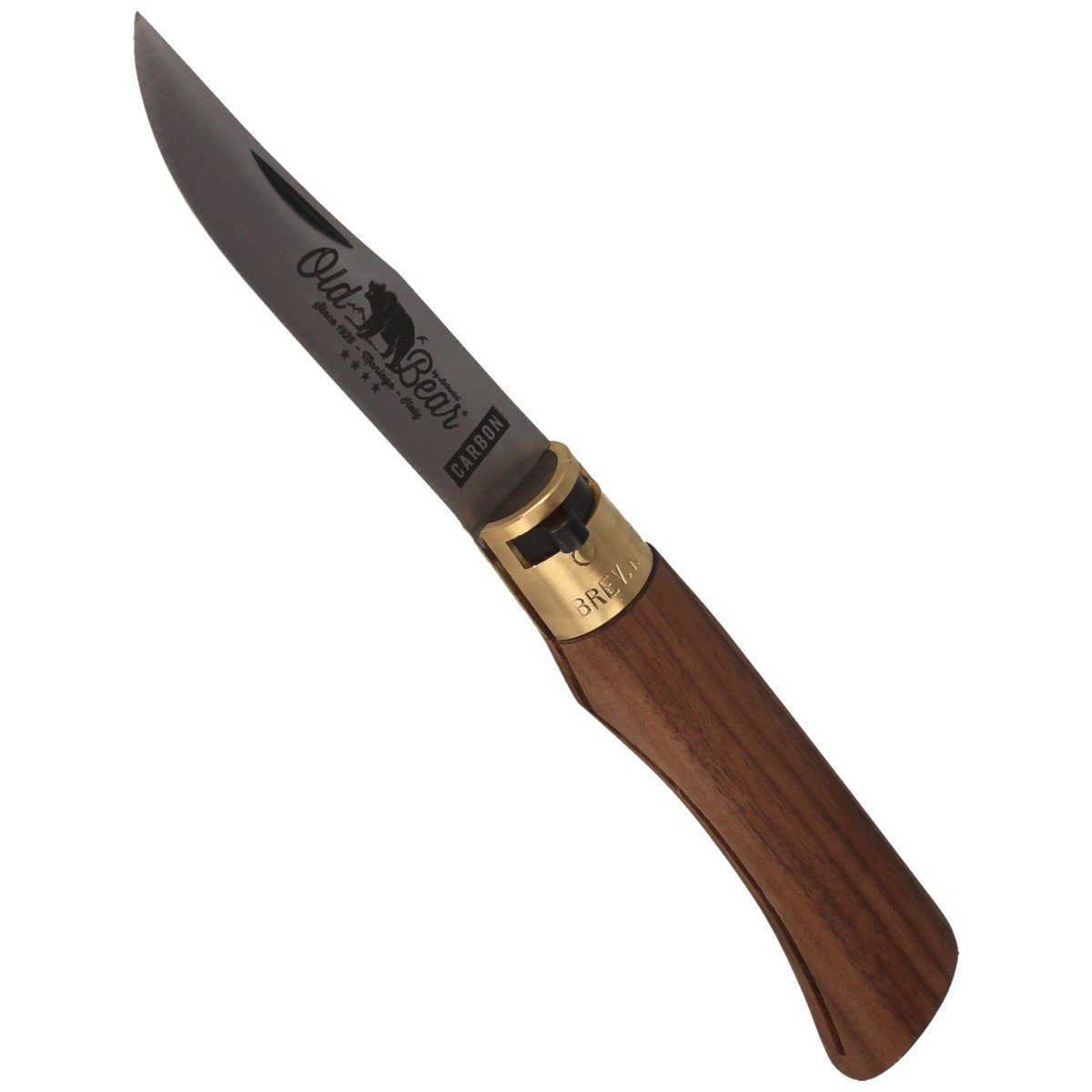 Складной нож Antonini Old Bear® Walnut L, сталь C67 Carbon Steel, рукоять орех от Ножиков