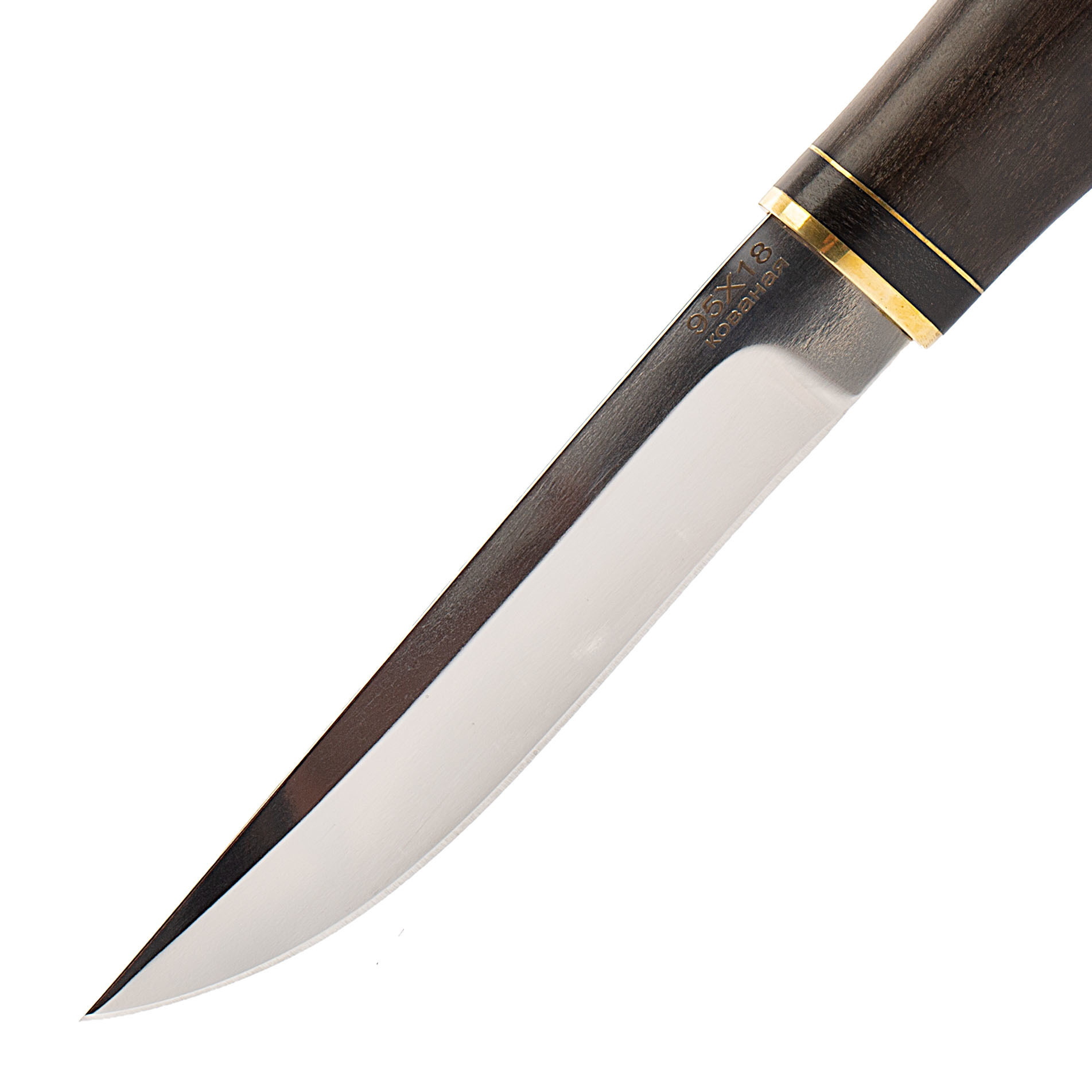 Нож Финский, сталь 95х18, граб от Ножиков