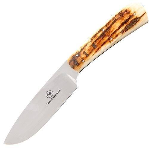 Нож с фиксированным клинком Arno Bernard Hyena, сталь N690, рукоять бивень мамонта
