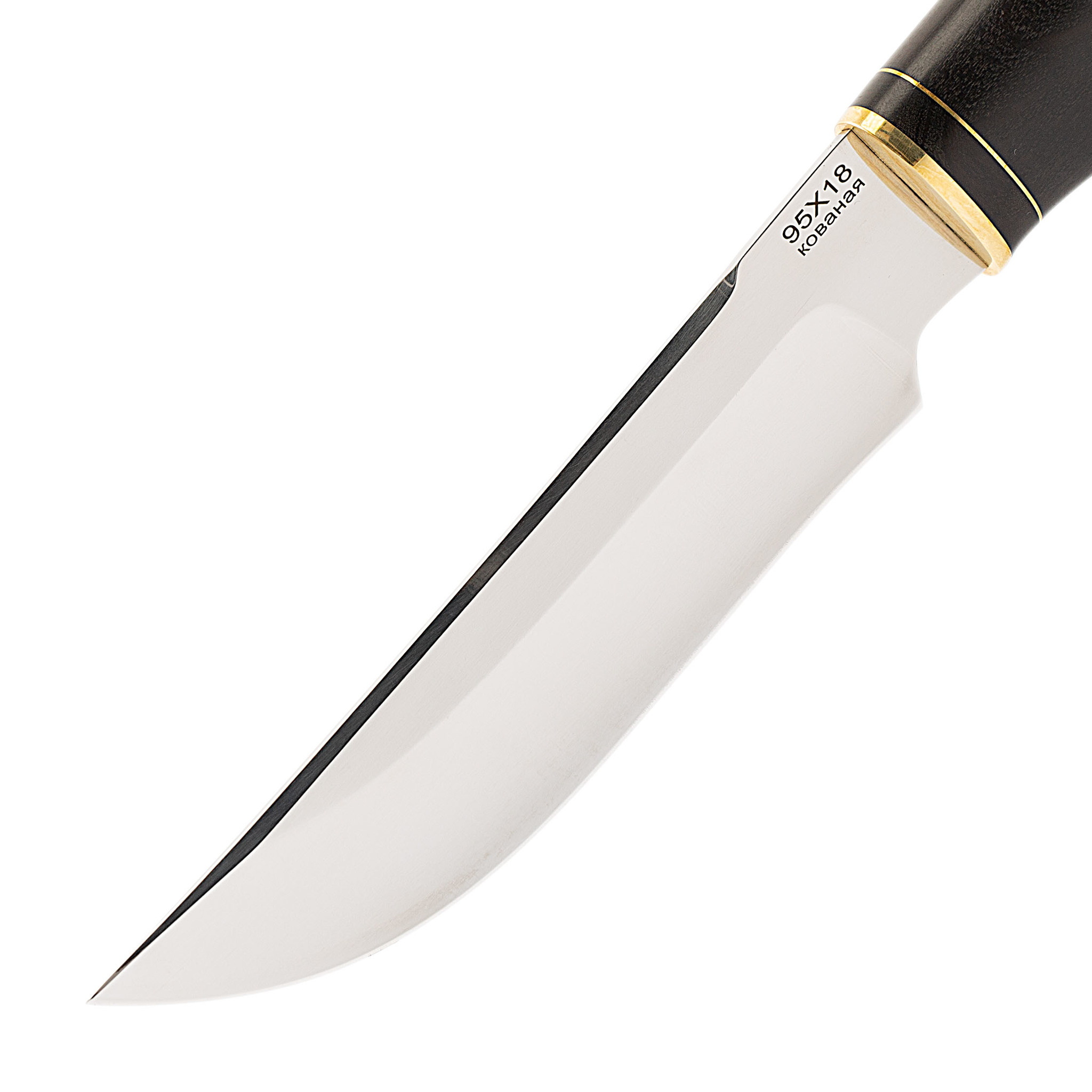 Нож Тайга, сталь 95х18, граб - фото 2